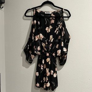 Black Floral Modlook29 Romper